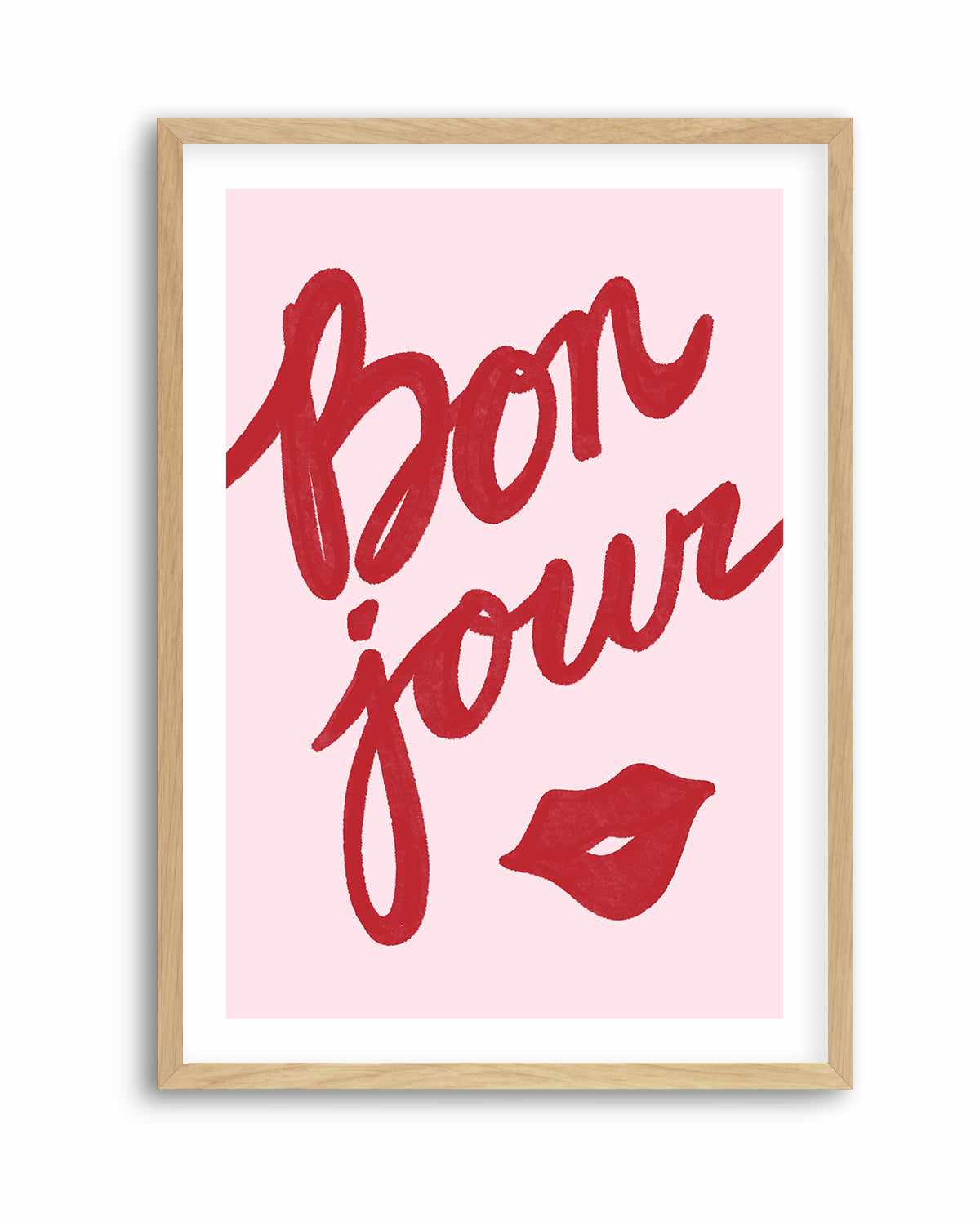 Bonjour Lip By Athene Fritsch | Art Print