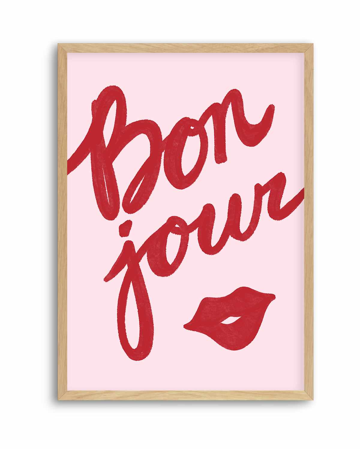 Bonjour Lip By Athene Fritsch | Art Print