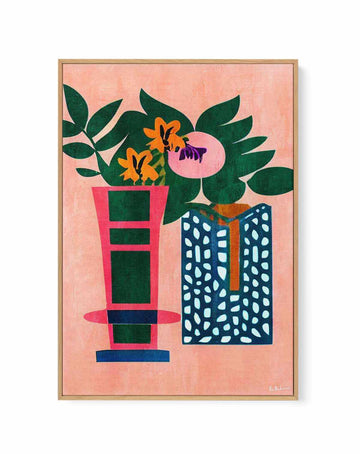 Bonjour, Mi Amor by Bo Anderson | Framed Canvas Art Print from Olive et Oriel where you can shop wallpaper and artworks online