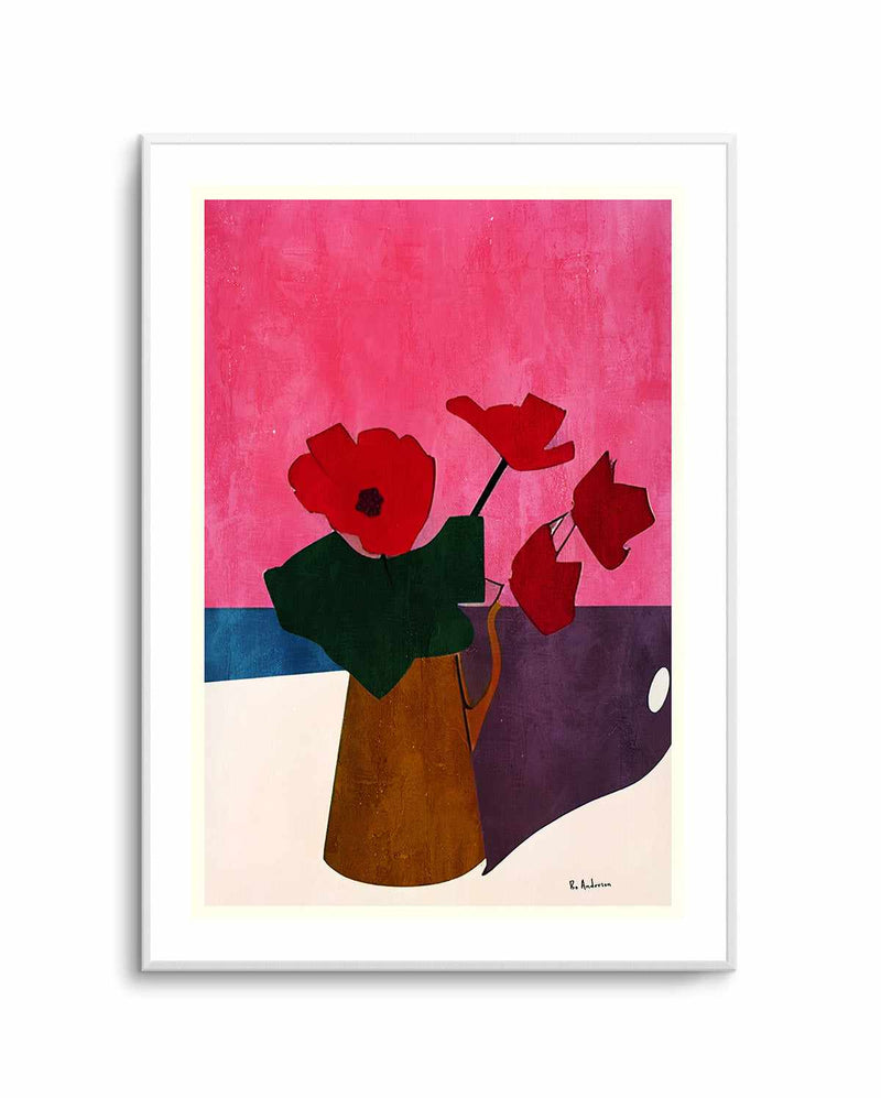 Bonsoir Cherie By Bo Anderson | Art Print from Olive et Oriel where you can shop wallpaper and artworks online