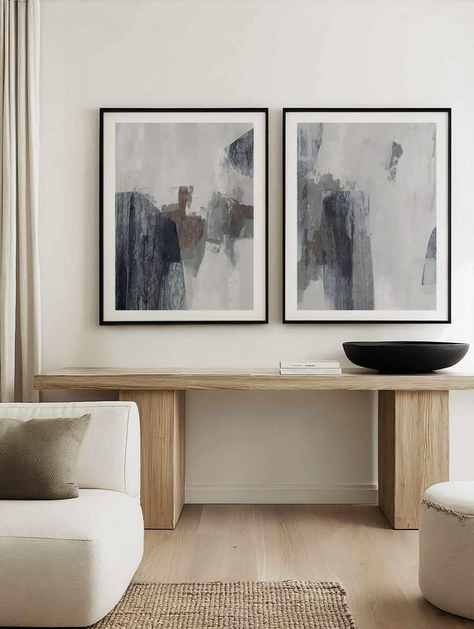 Bonvie I & II Art Print Set of 2 | Matching Wall Art from Olive et Oriel where you can shop wallpaper and artworks online