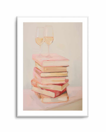 Book Club | Art Print from Olive et Oriel where you can shop wallpaper and artworks online