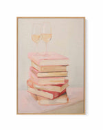 Book Club | Framed Canvas Art Print