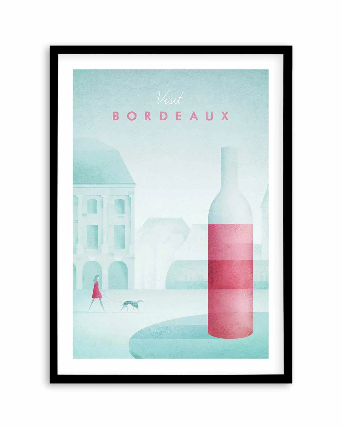 Bordeaux by Henry Rivers Art Print from Olive et Oriel where you can shop wallpaper and artworks online