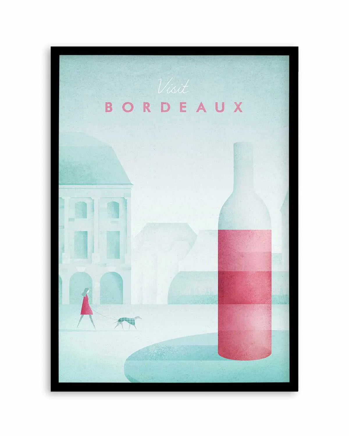 Bordeaux by Henry Rivers Art Print from Olive et Oriel where you can shop wallpaper and artworks online