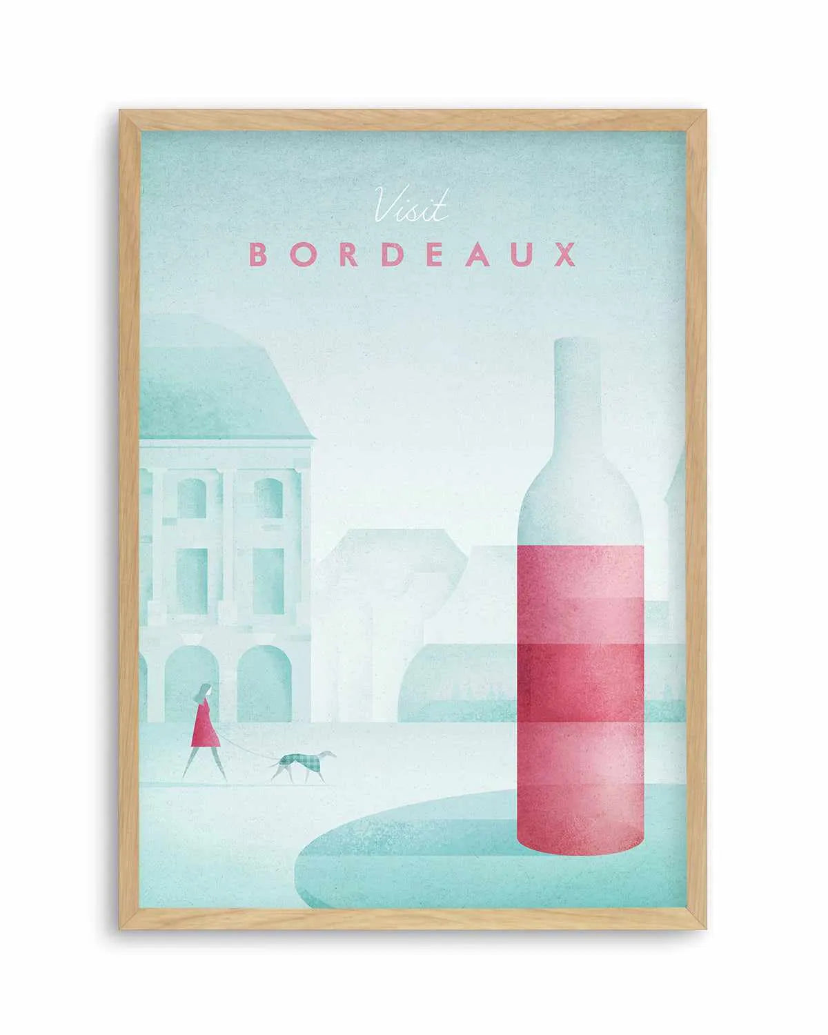 Bordeaux by Henry Rivers Art Print from Olive et Oriel where you can shop wallpaper and artworks online