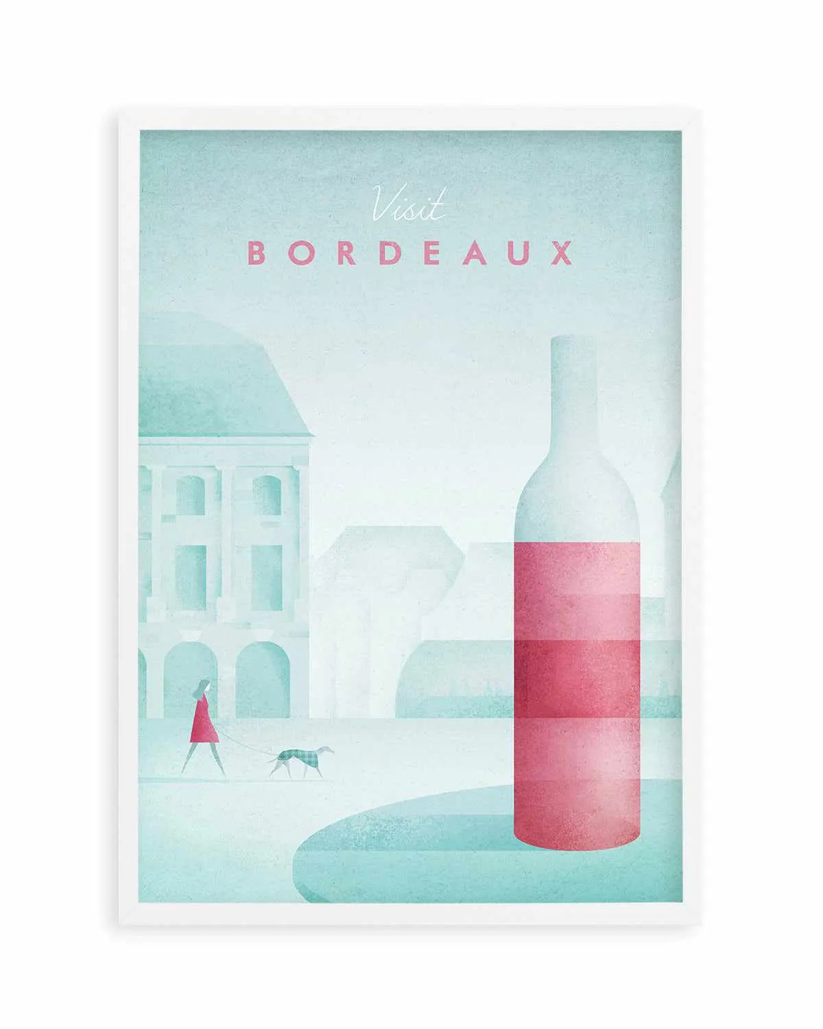 Bordeaux by Henry Rivers Art Print from Olive et Oriel where you can shop wallpaper and artworks online