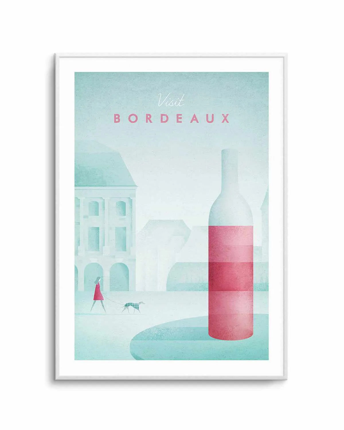 Bordeaux by Henry Rivers Art Print from Olive et Oriel where you can shop wallpaper and artworks online