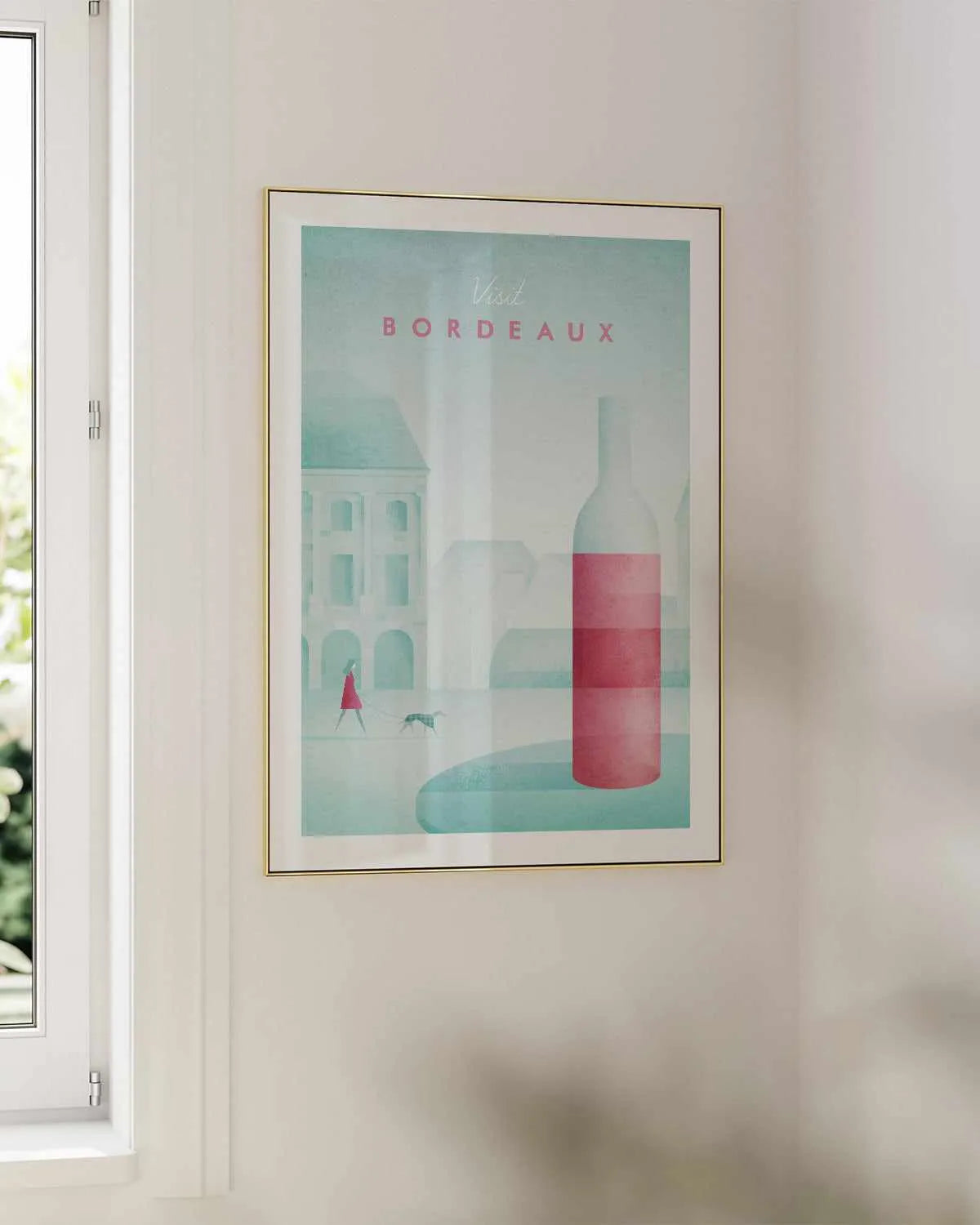Bordeaux by Henry Rivers Art Print from Olive et Oriel where you can shop wallpaper and artworks online