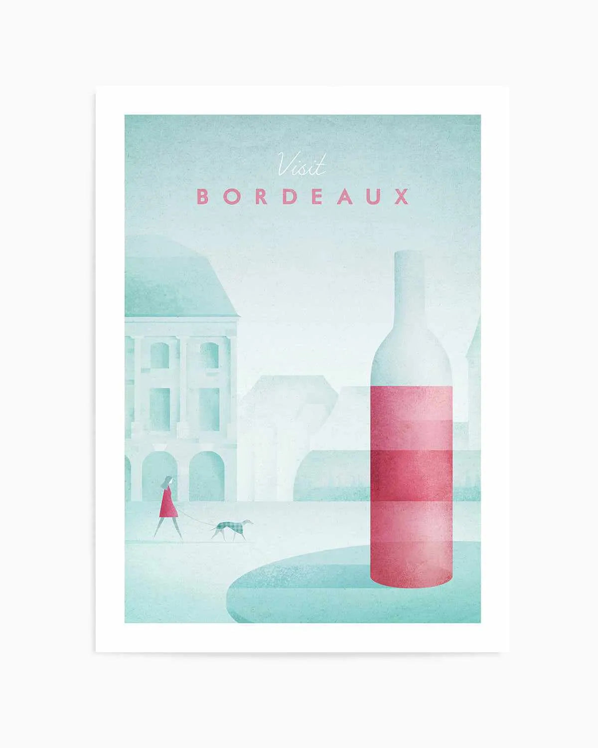 Bordeaux by Henry Rivers Art Print from Olive et Oriel where you can shop wallpaper and artworks online