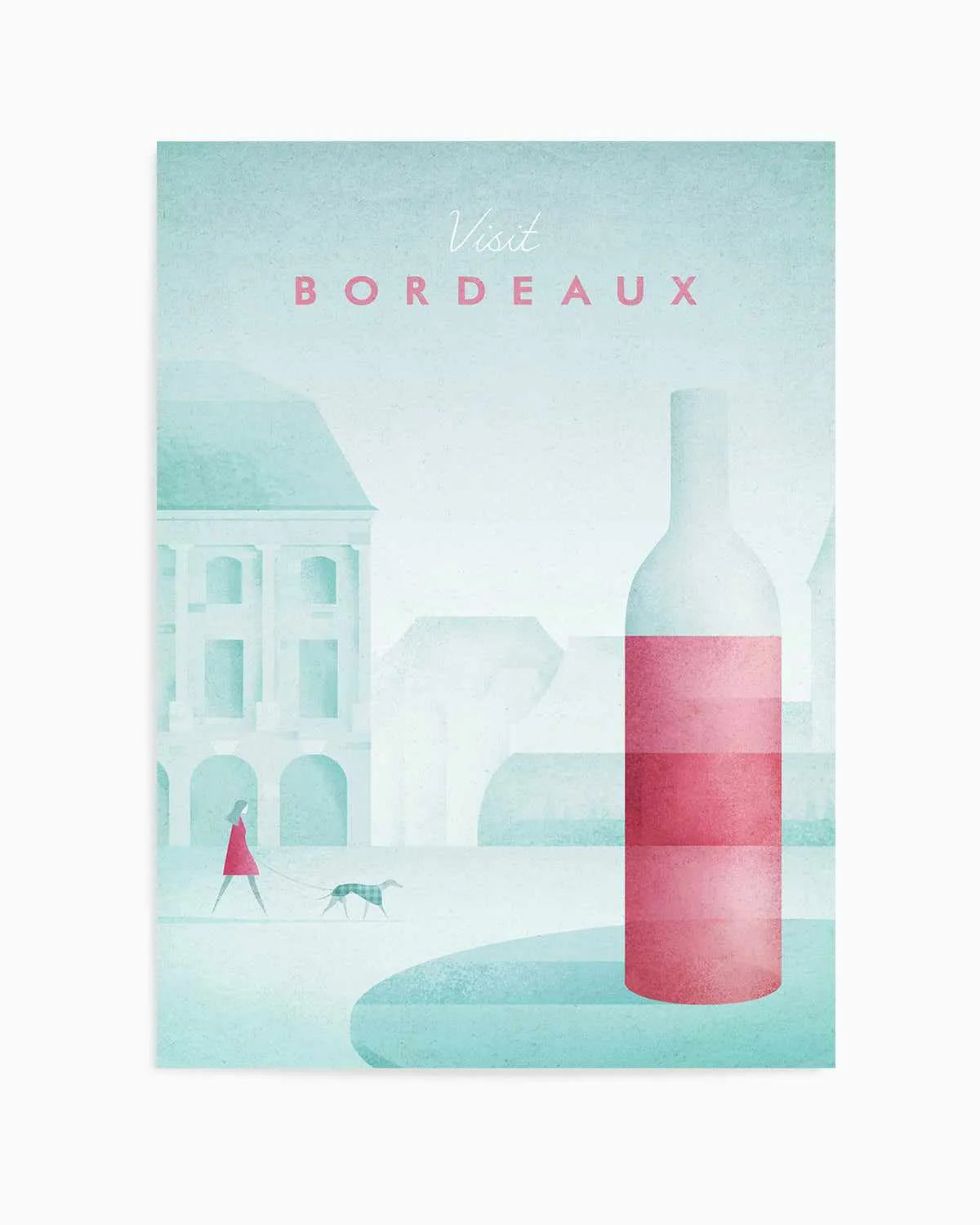 Bordeaux by Henry Rivers Art Print from Olive et Oriel where you can shop wallpaper and artworks online