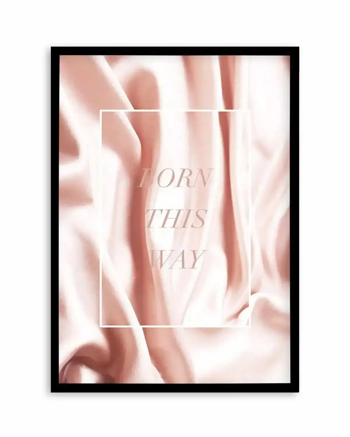 Born This Way | Pink Art Print from Olive et Oriel where you can shop wallpaper and artworks online