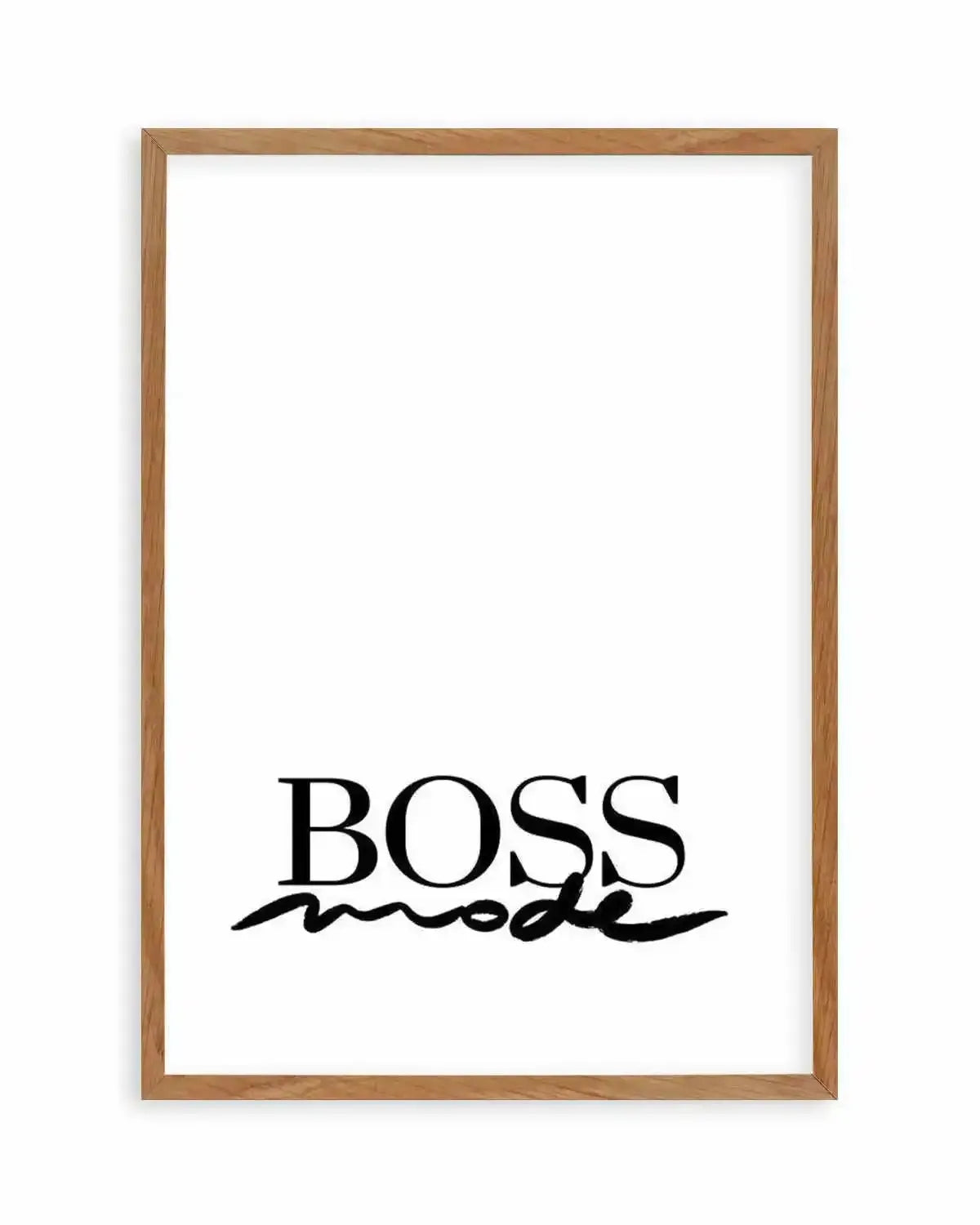 Boss Mode Art Print from Olive et Oriel where you can shop wallpaper and artworks online