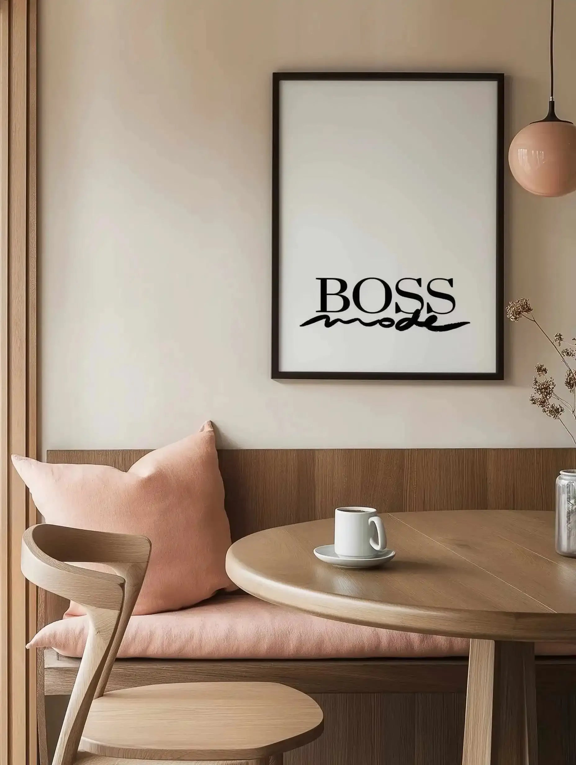 Boss Mode Art Print from Olive et Oriel where you can shop wallpaper and artworks online