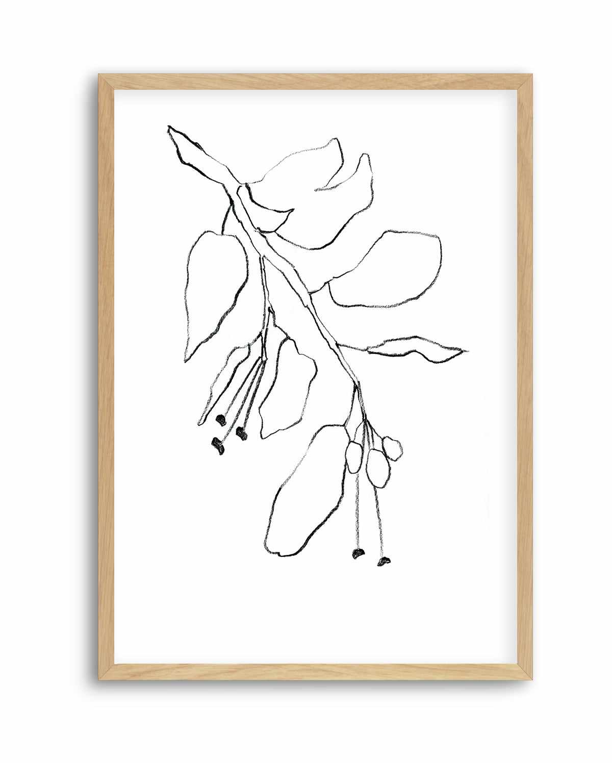 Botanica In Pencil Sky By Shina Choi | Art Print from Olive et Oriel where you can shop wallpaper and artworks online