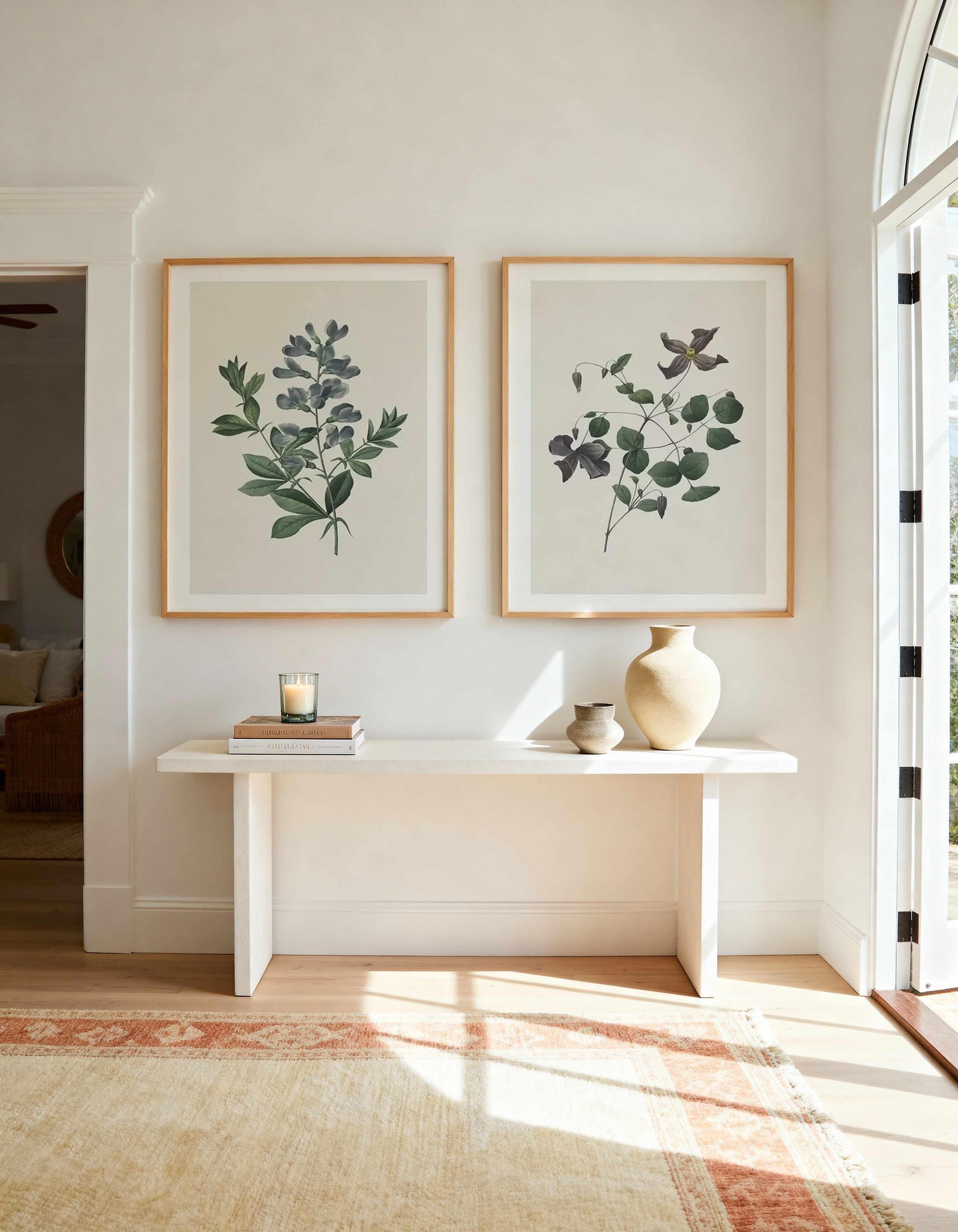 Botanica I & II Art Print Set of 2 | Matching Wall Art from Olive et Oriel where you can shop wallpaper and artworks online