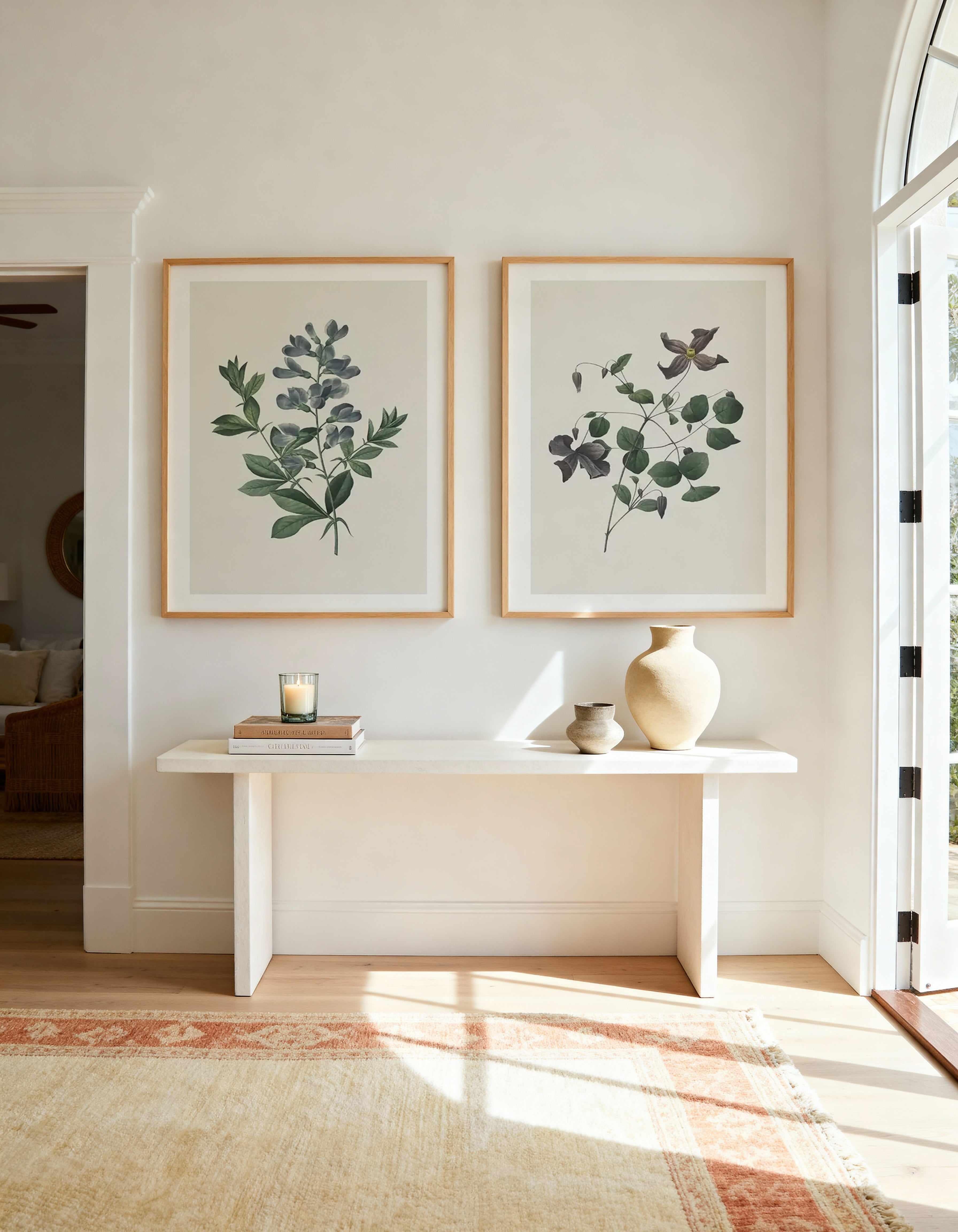 Botanica I & II Art Print Set of 2 | Matching Wall Art from Olive et Oriel where you can shop wallpaper and artworks online