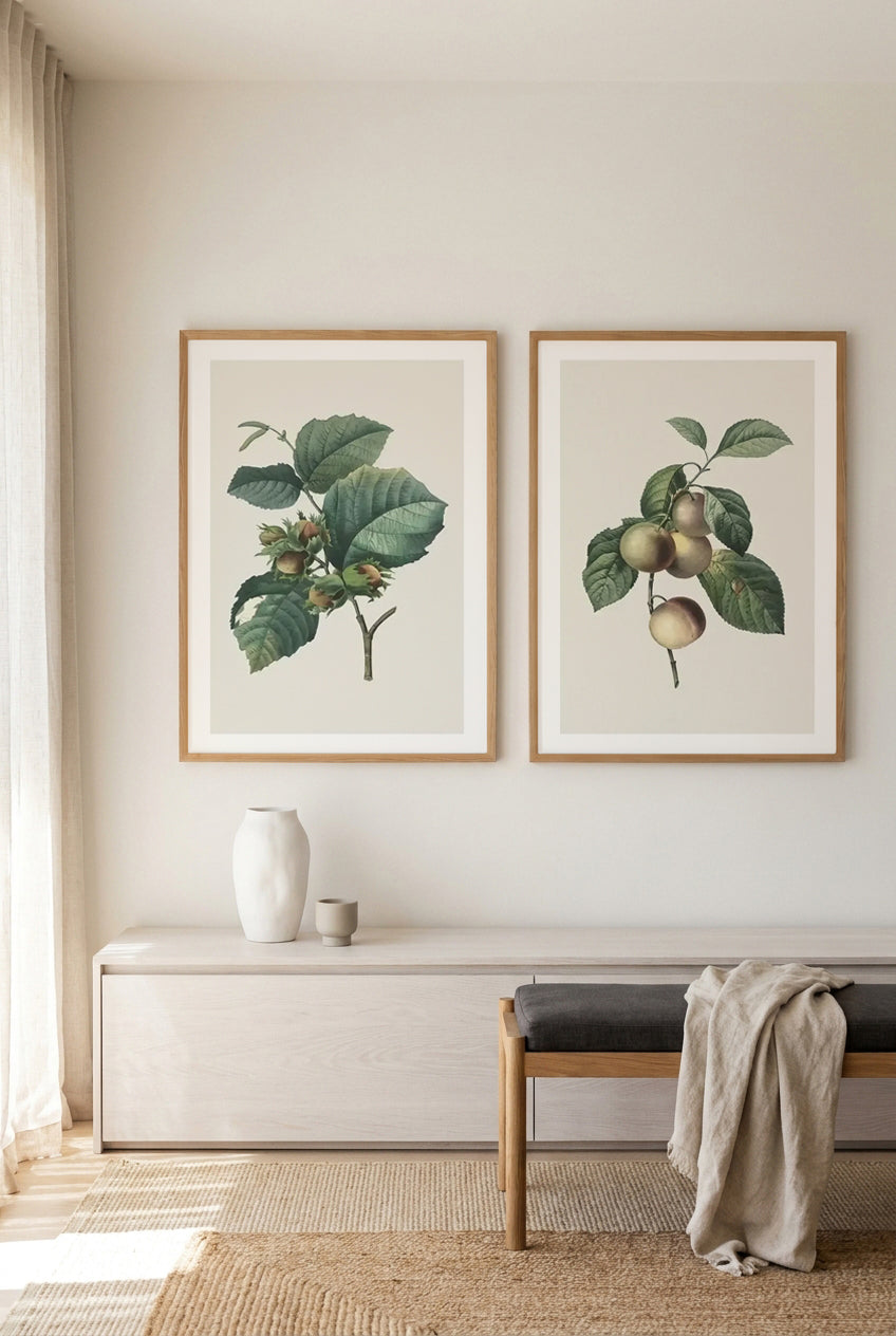 Botanica V & VII Art Print Set of 2 | Matching Wall Art