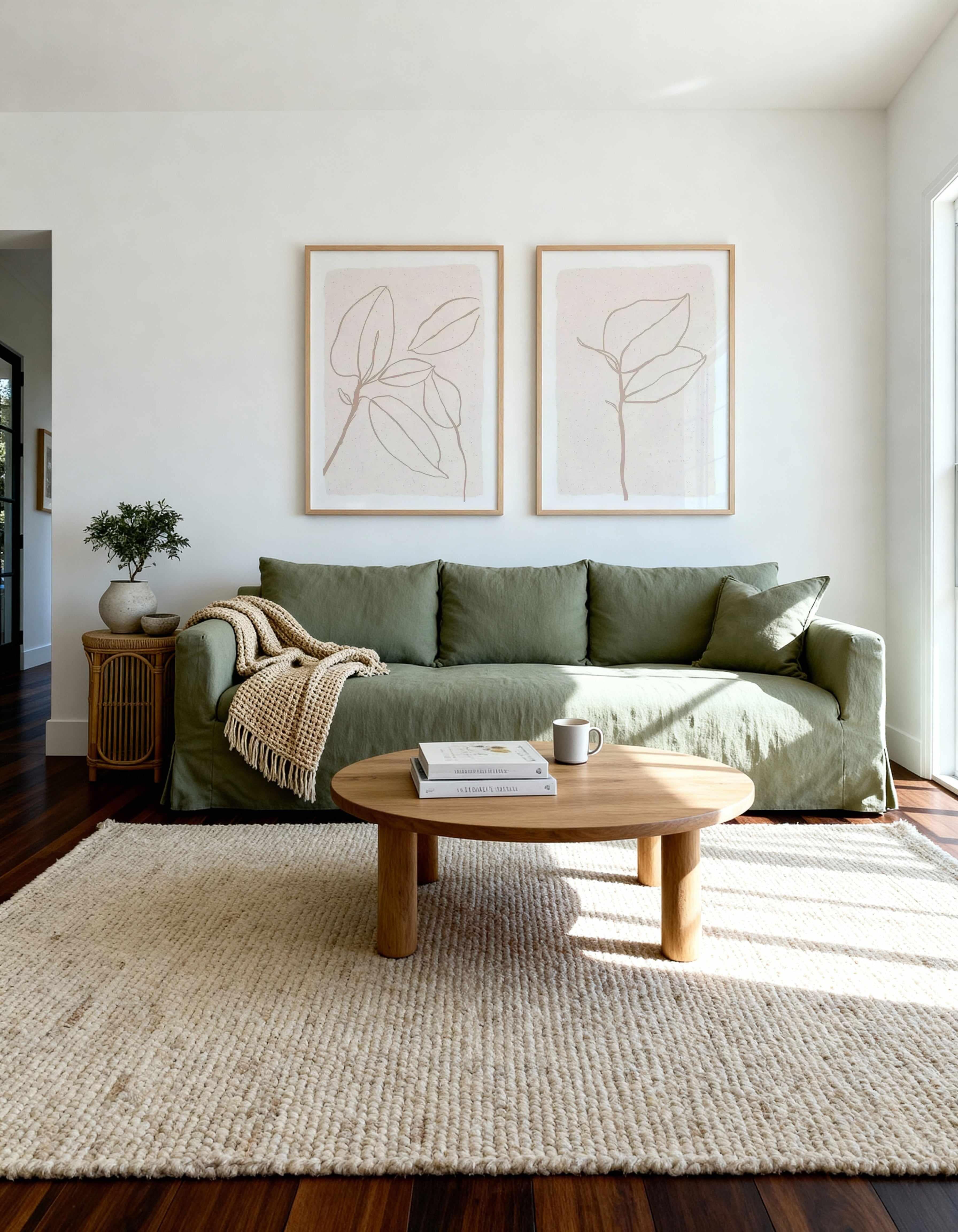 Botanical I & II Art Print Set of 2 | Matching Wall Art from Olive et Oriel where you can shop wallpaper and artworks online