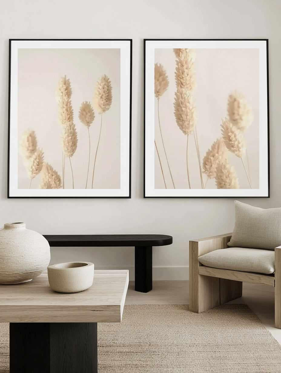 Botanique D'or I & II Art Print Set of 2 | Matching Wall Art from Olive et Oriel where you can shop wallpaper and artworks online