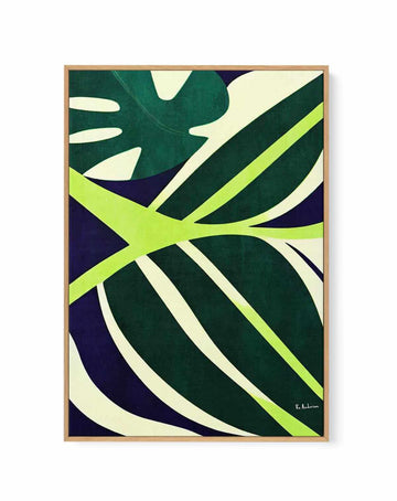 Botaniques Verde By Bo Anderson | Framed Canvas Art Print from Olive et Oriel where you can shop wallpaper and artworks online