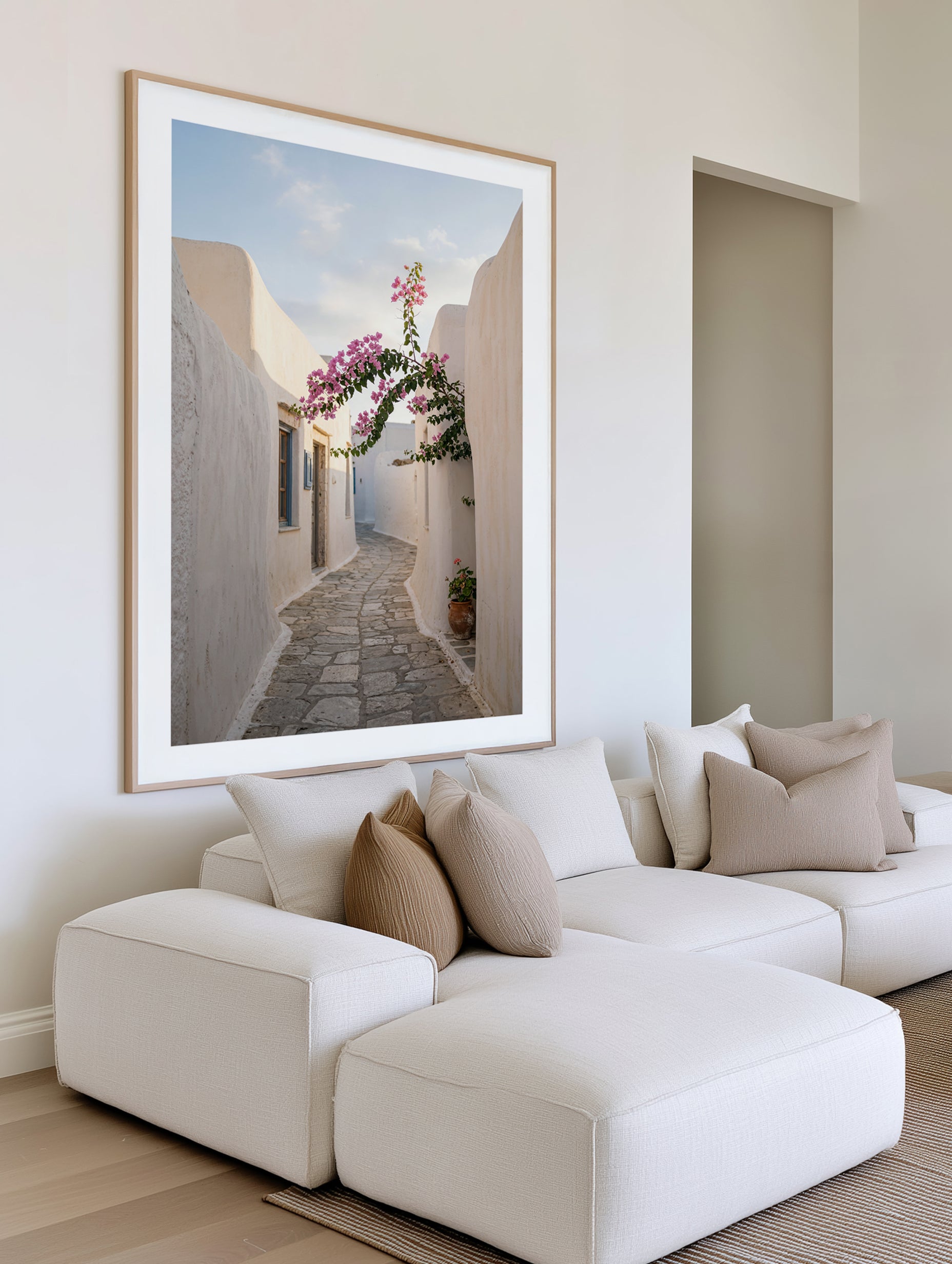 Bougainvillea Alley | Art Print