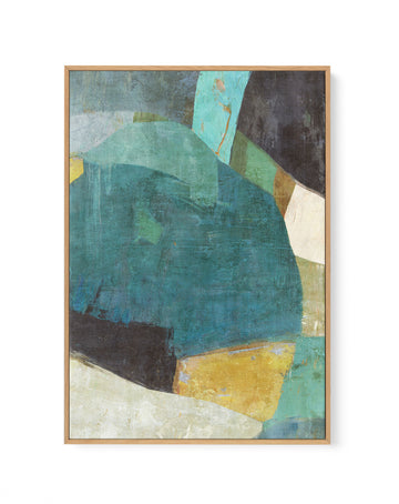Boulder Field 2 by Suzanne Nicoll | Framed Canvas Wall Art
