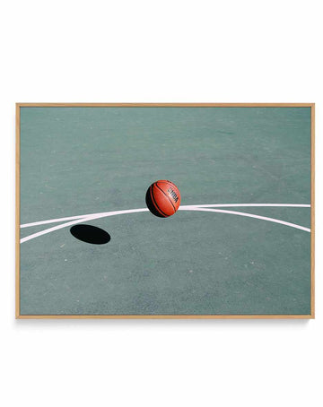 Bounce #1 By Cities of Basketball | Framed Canvas Art Print from Olive et Oriel where you can shop wallpaper and artworks online