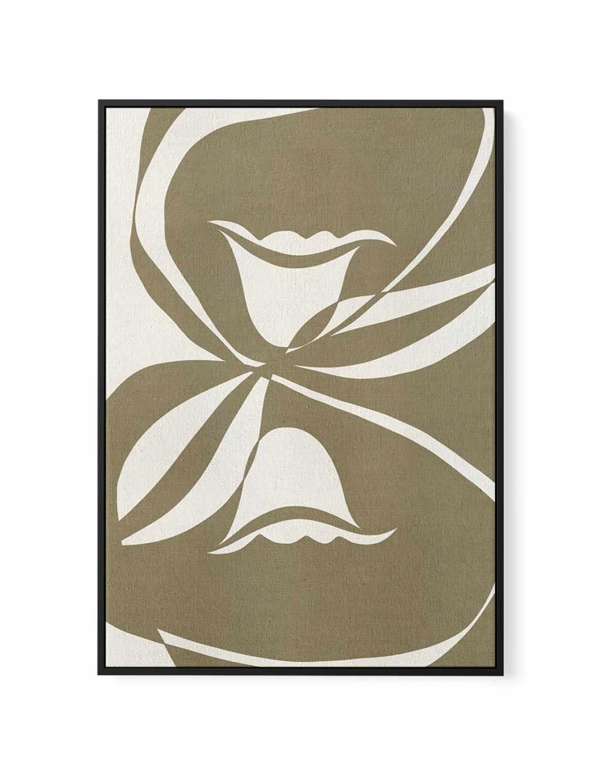 Bound By Beauty by Shatha Al Dafai | Framed Canvas Art Print from Olive et Oriel where you can shop wallpaper and artworks online