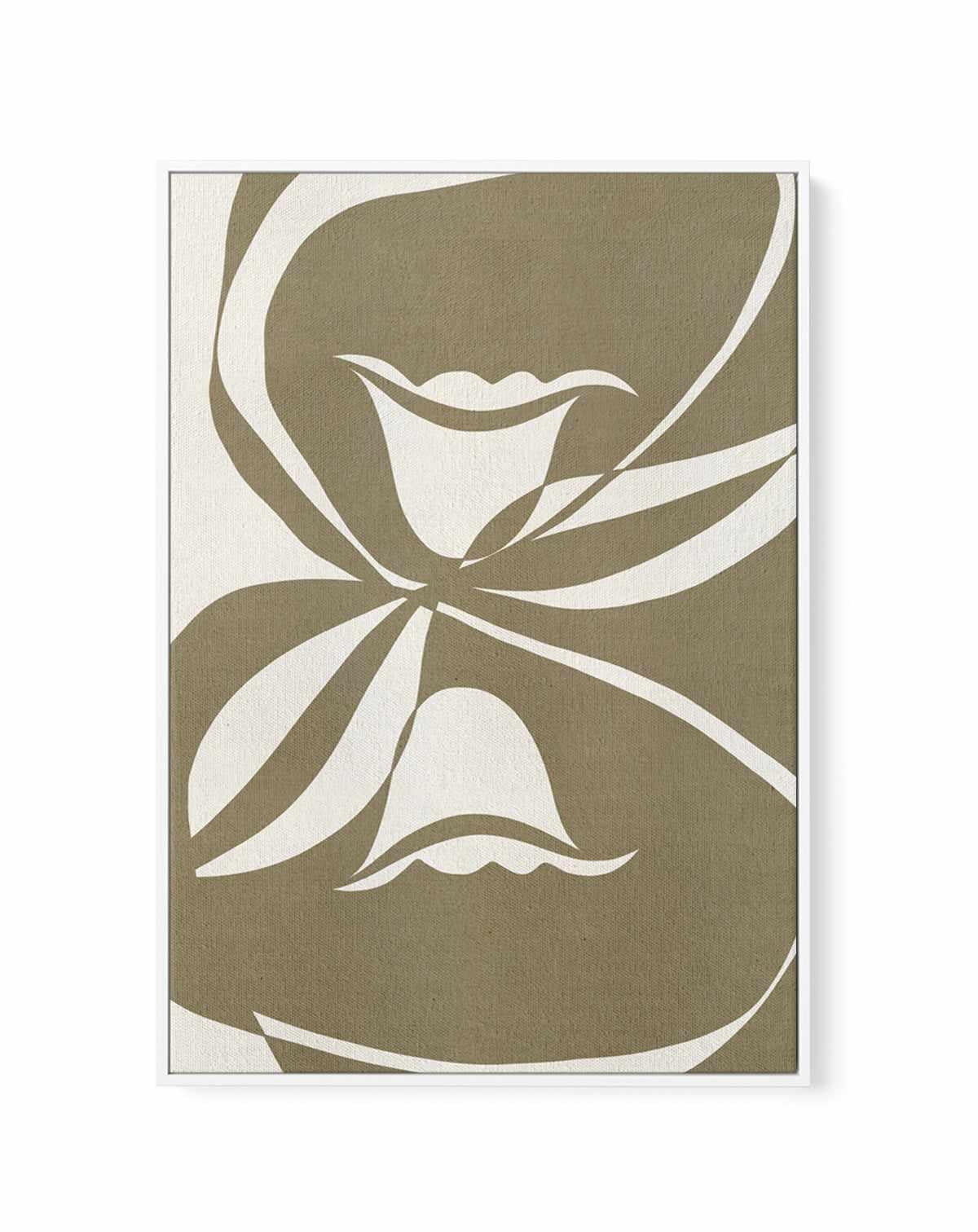 Bound By Beauty by Shatha Al Dafai | Framed Canvas Art Print from Olive et Oriel where you can shop wallpaper and artworks online