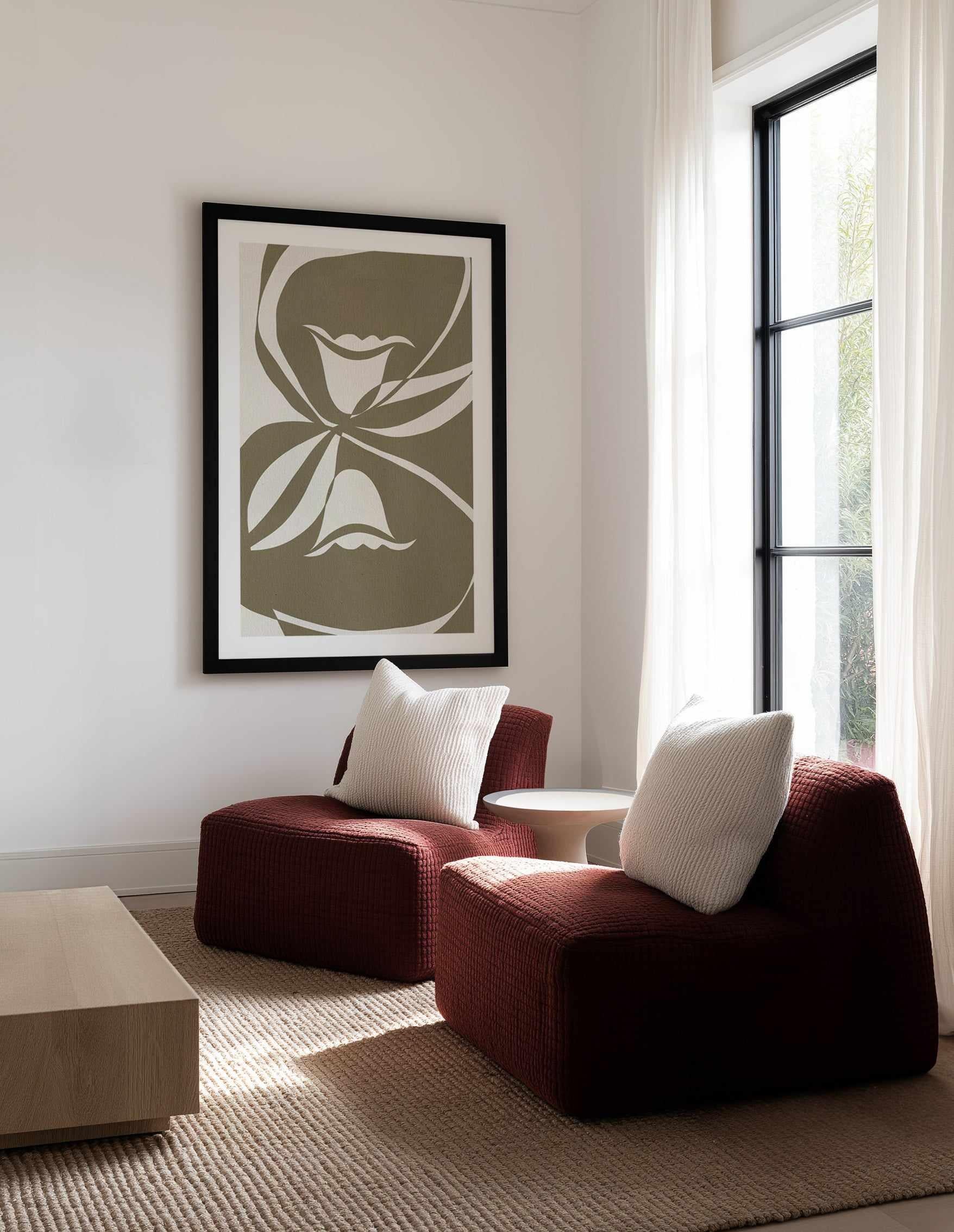 Bound By Beauty by Shatha Al Dafai | Art Print from Olive et Oriel where you can shop wallpaper and artworks online