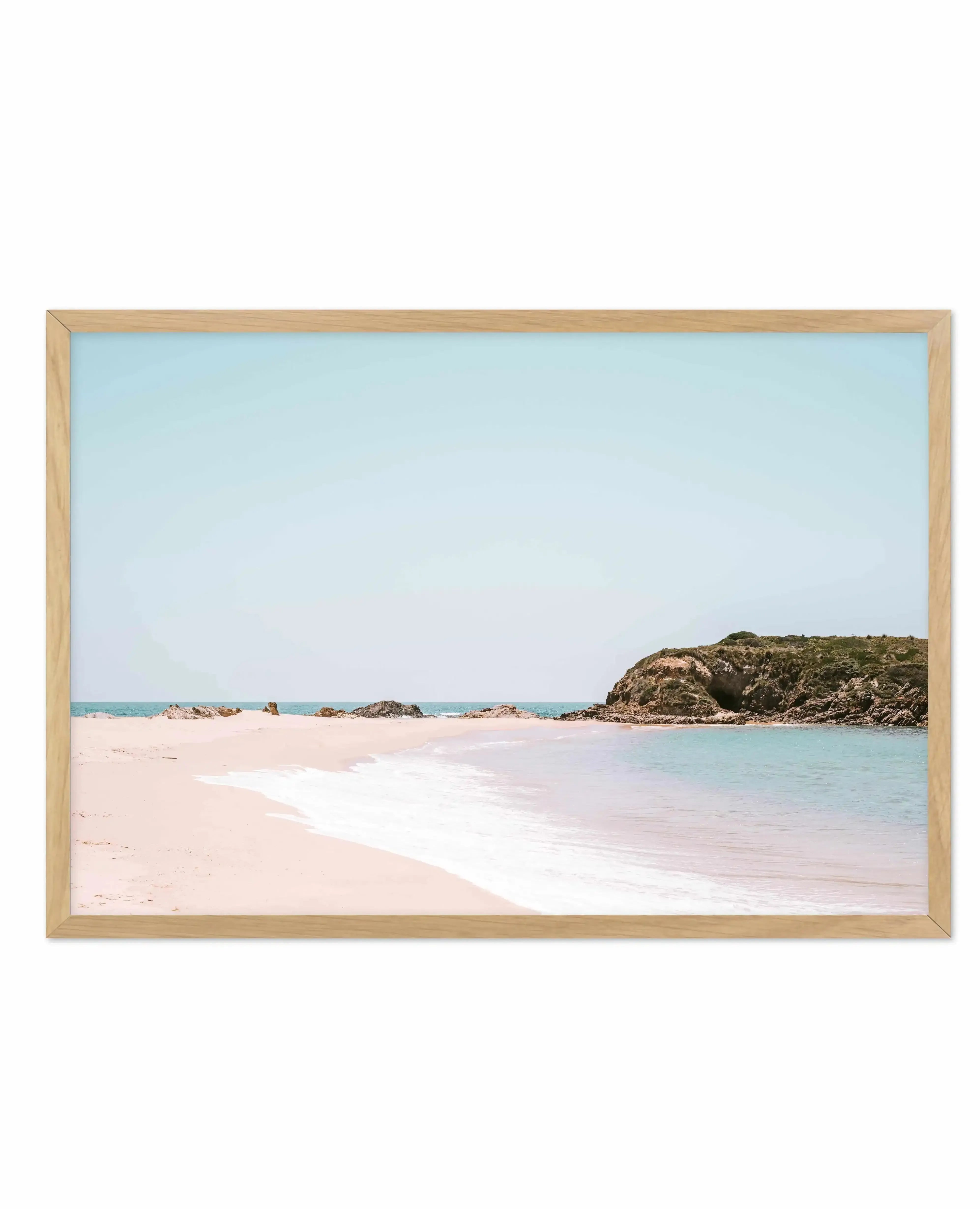 Bournda Island | South Coast Art Print-PRINT-Olive et Oriel-Olive et Oriel-A5 | 5.8" x 8.3" | 14.8 x 21cm-Oak-With White Border-Buy-Australian-Art-Prints-Online-with-Olive-et-Oriel-Your-Artwork-Specialists-Austrailia-Decorate-With-Coastal-Photo-Wall-Art-Prints-From-Our-Beach-House-Artwork-Collection-Fine-Poster-and-Framed-Artwork