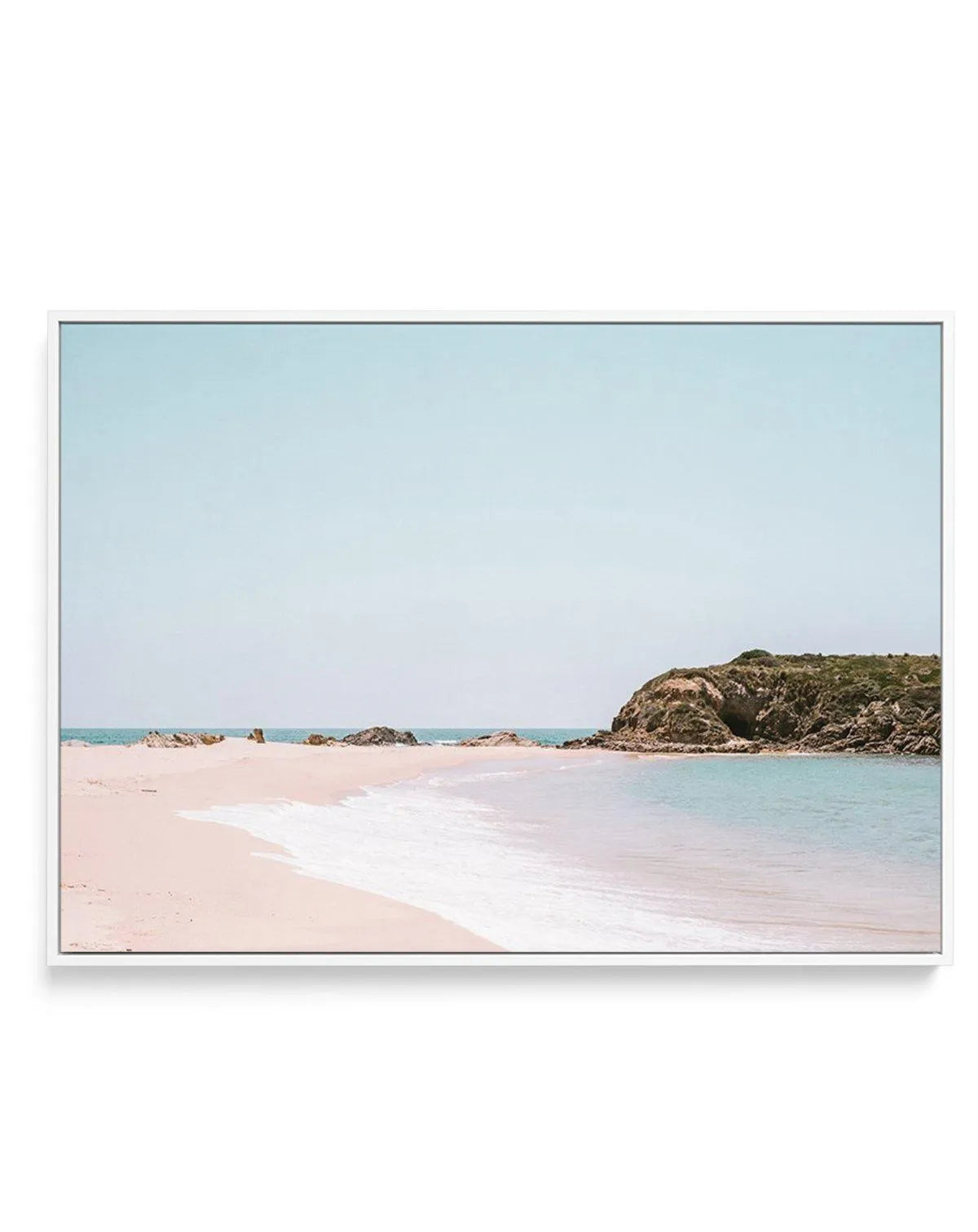 Bournda Island | South Coast | Framed Canvas-CANVAS-You can shop wall art online with Olive et Oriel for everything from abstract art to fun kids wall art. Our beautiful modern art prints and canvas art are available from large canvas prints to wall art paintings and our proudly Australian artwork collection offers only the highest quality framed large wall art and canvas art Australia - You can buy fashion photography prints or Hampton print posters and paintings on canvas from Olive et Oriel a