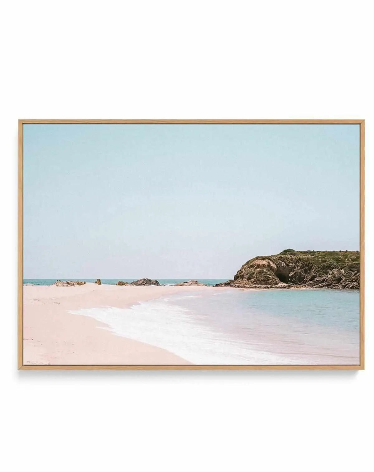 Bournda Island | South Coast | Framed Canvas from Olive et Oriel where you can shop wallpaper and artworks online
