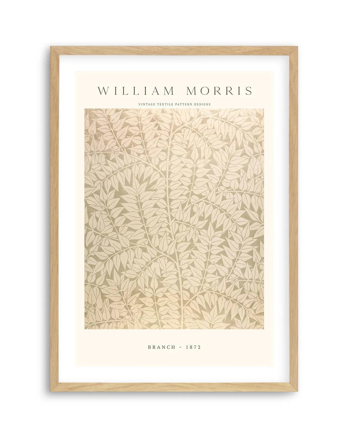 Branch by William Morris Art Print from Olive et Oriel where you can shop wallpaper and artworks online