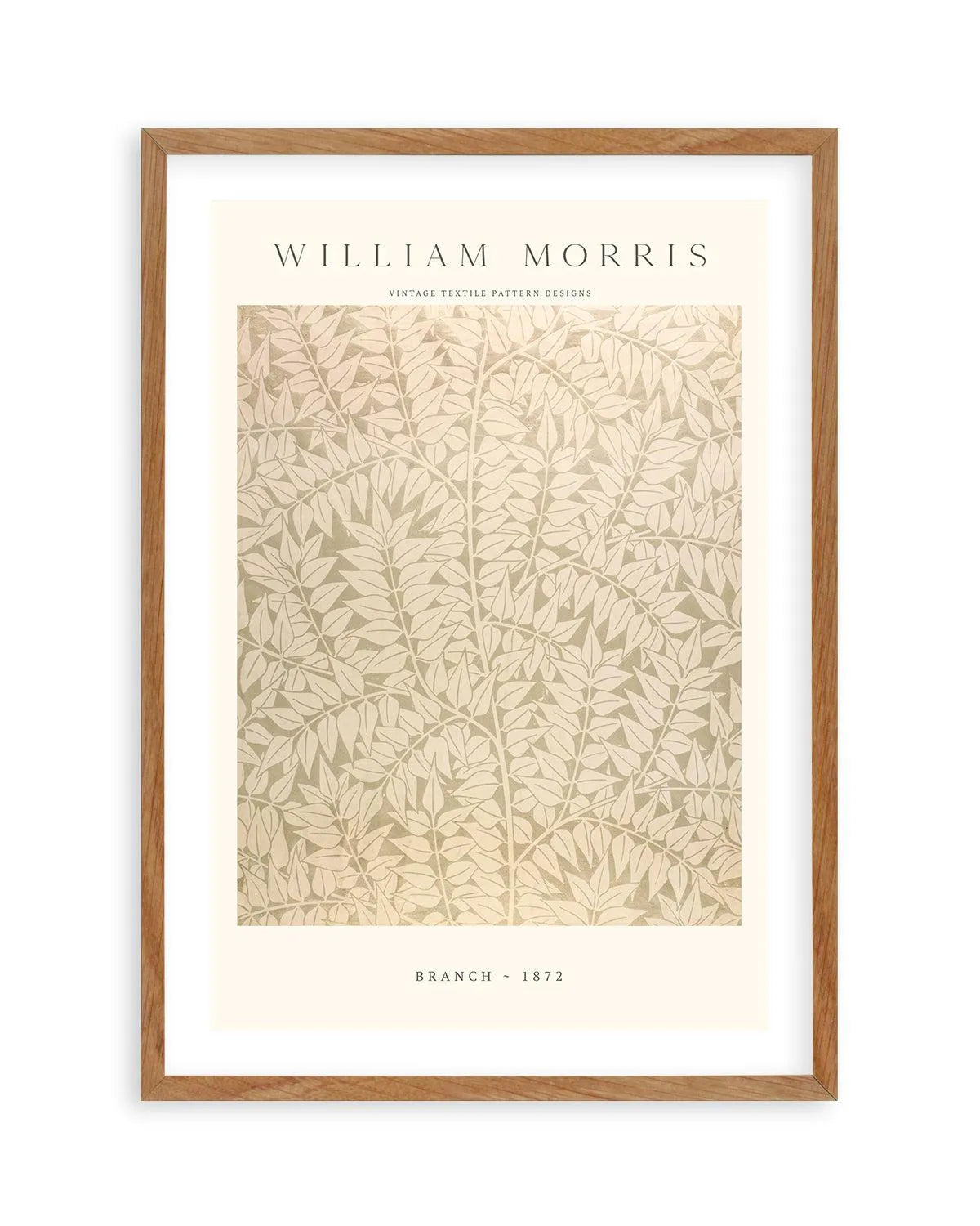 Branch by William Morris Art Print from Olive et Oriel where you can shop wallpaper and artworks online