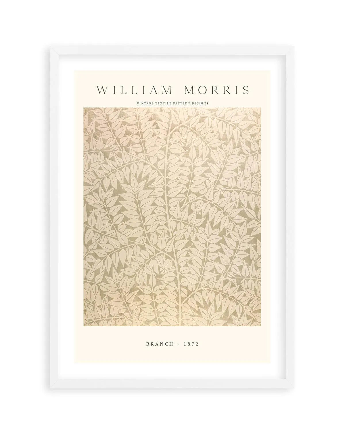 Branch by William Morris Art Print from Olive et Oriel where you can shop wallpaper and artworks online