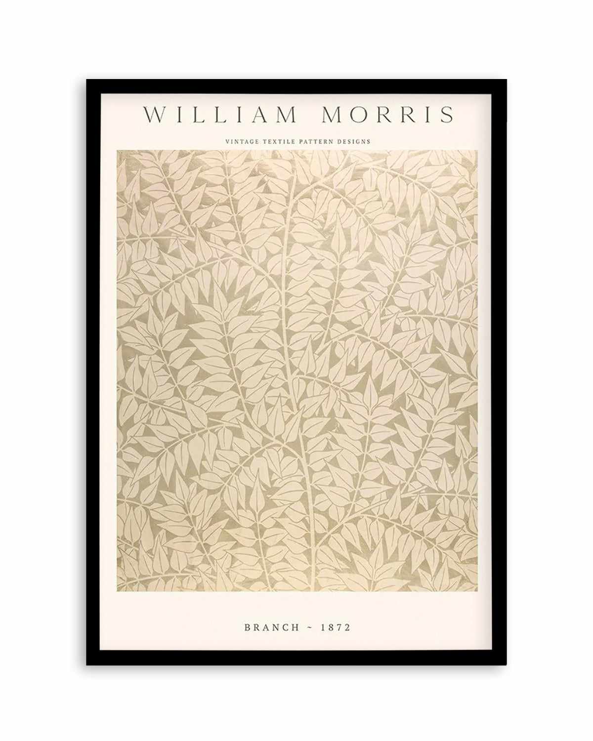 Branch by William Morris Art Print