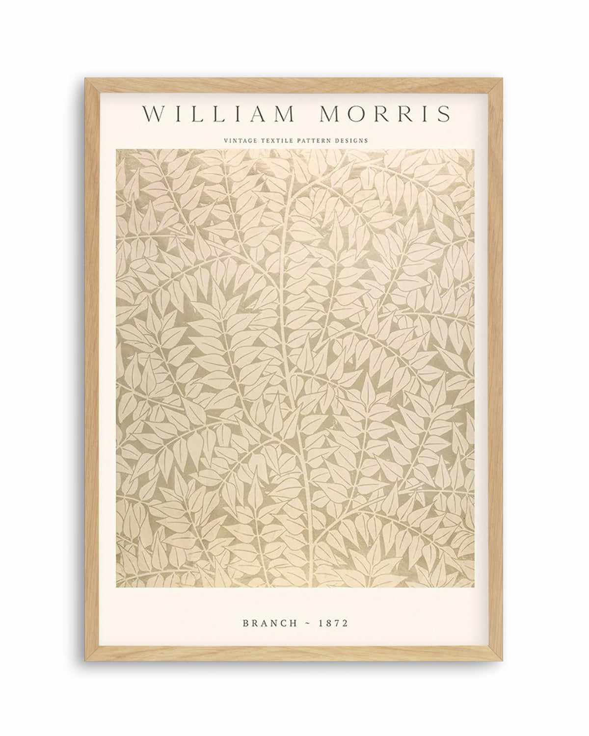 Branch by William Morris Art Print