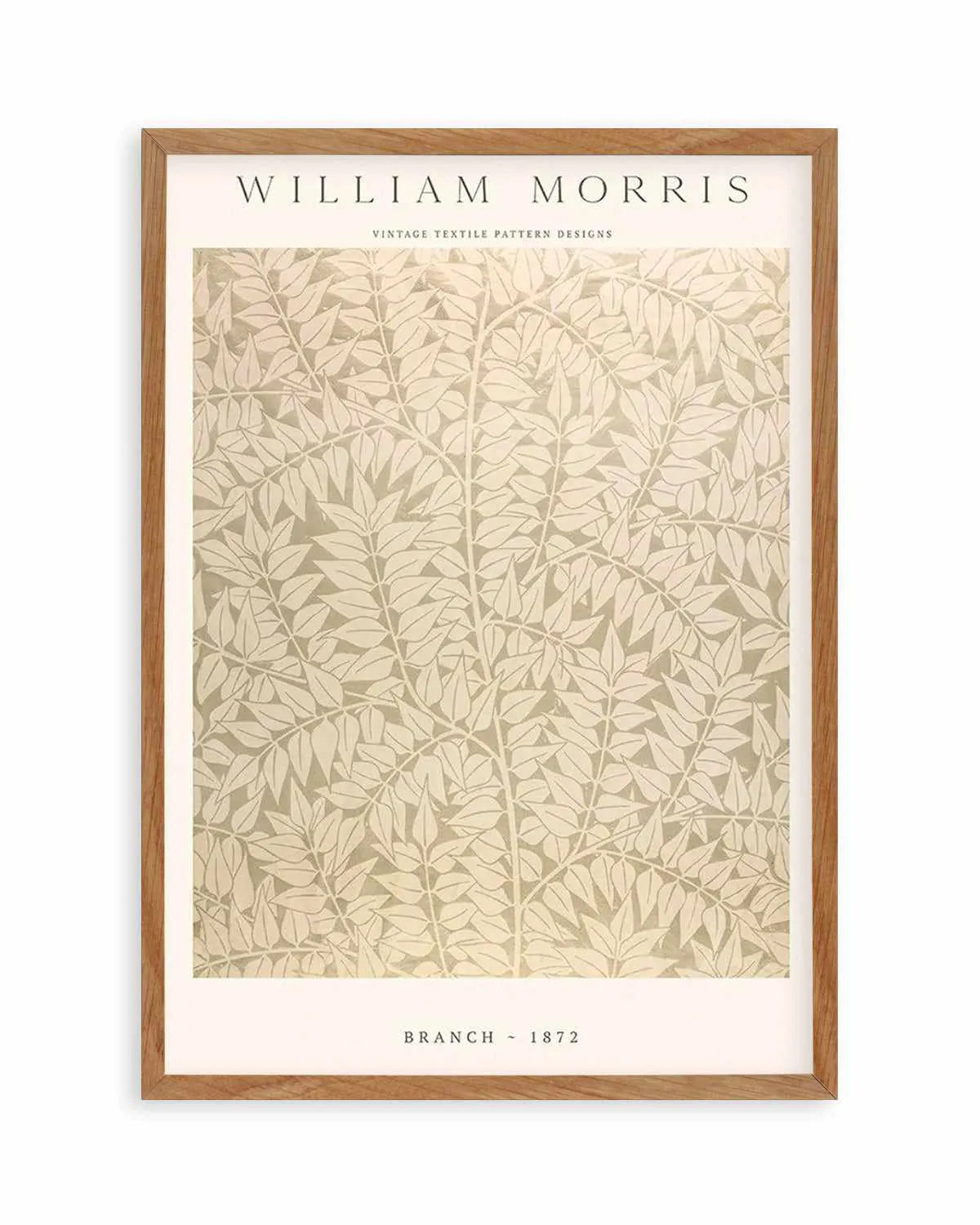 Branch by William Morris Art Print from Olive et Oriel where you can shop wallpaper and artworks online