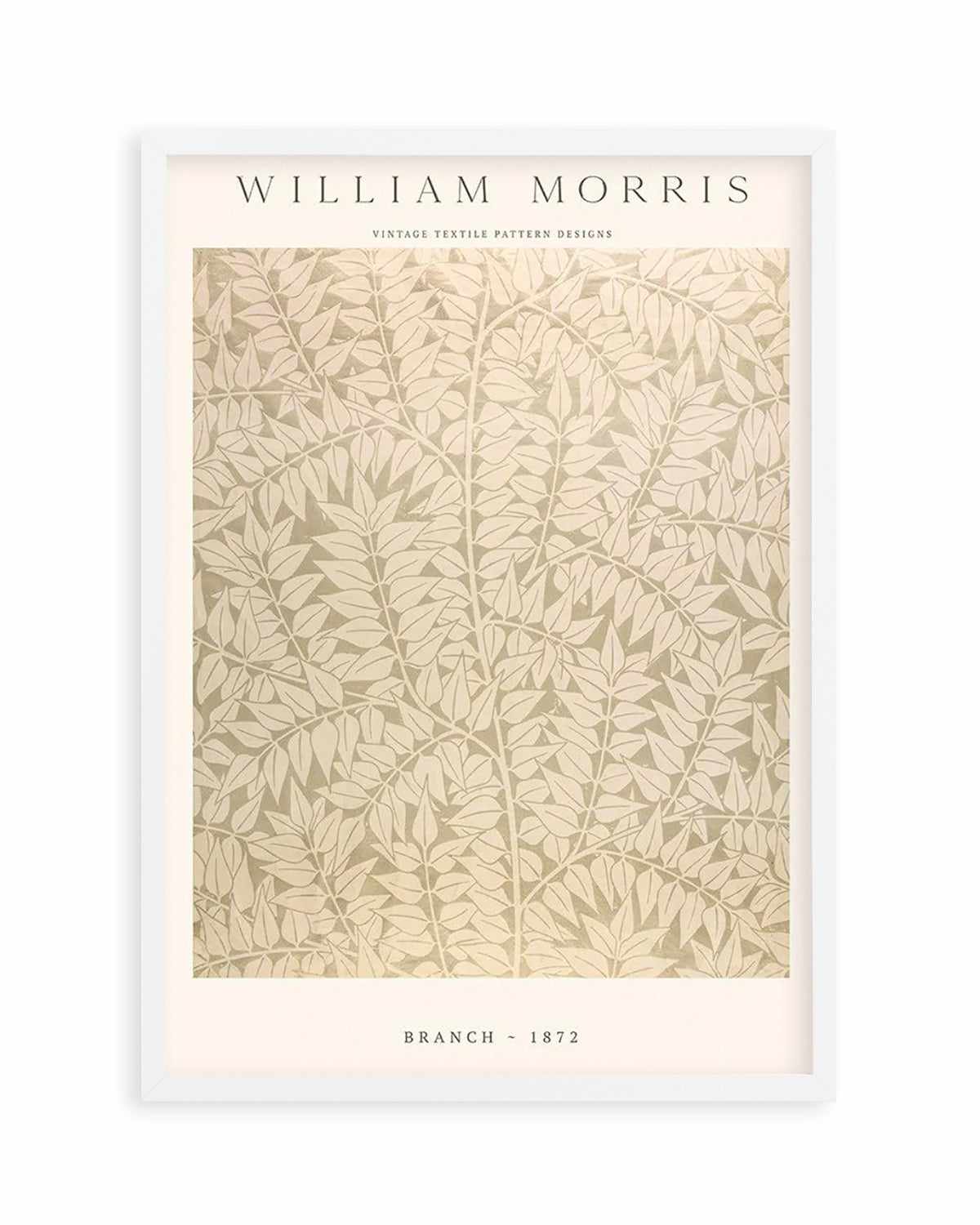 Branch by William Morris Art Print