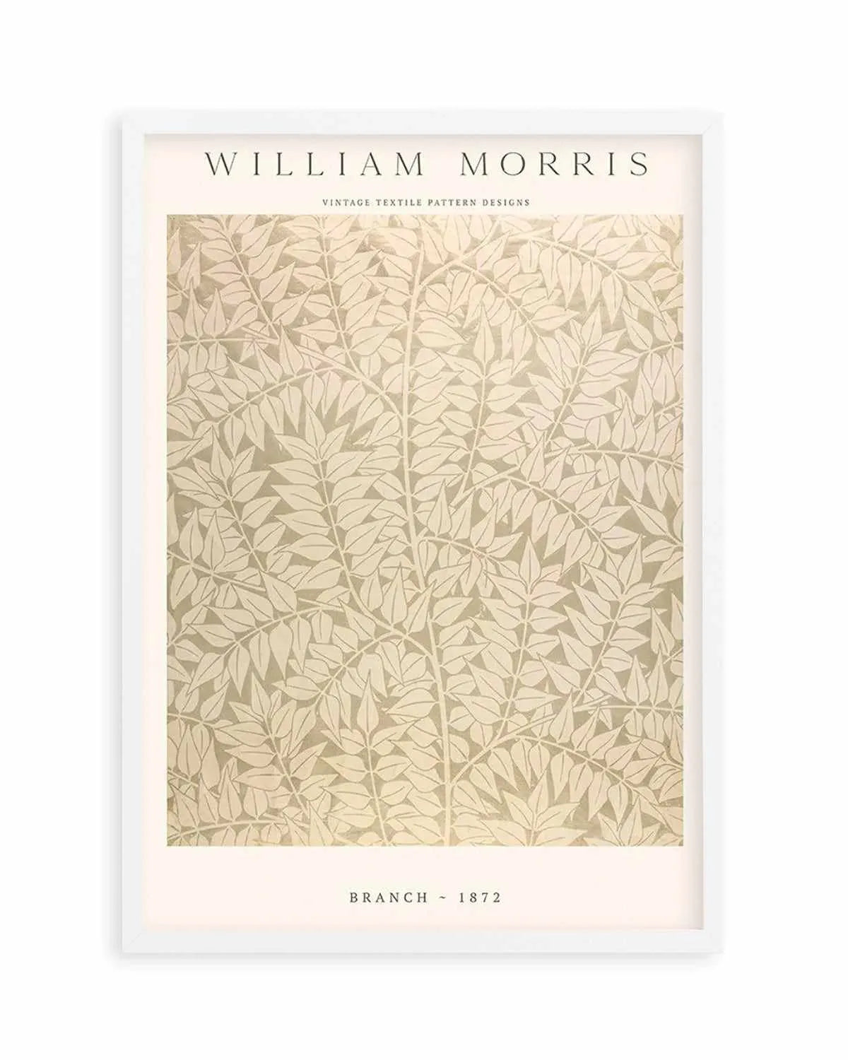 Branch by William Morris Art Print from Olive et Oriel where you can shop wallpaper and artworks online