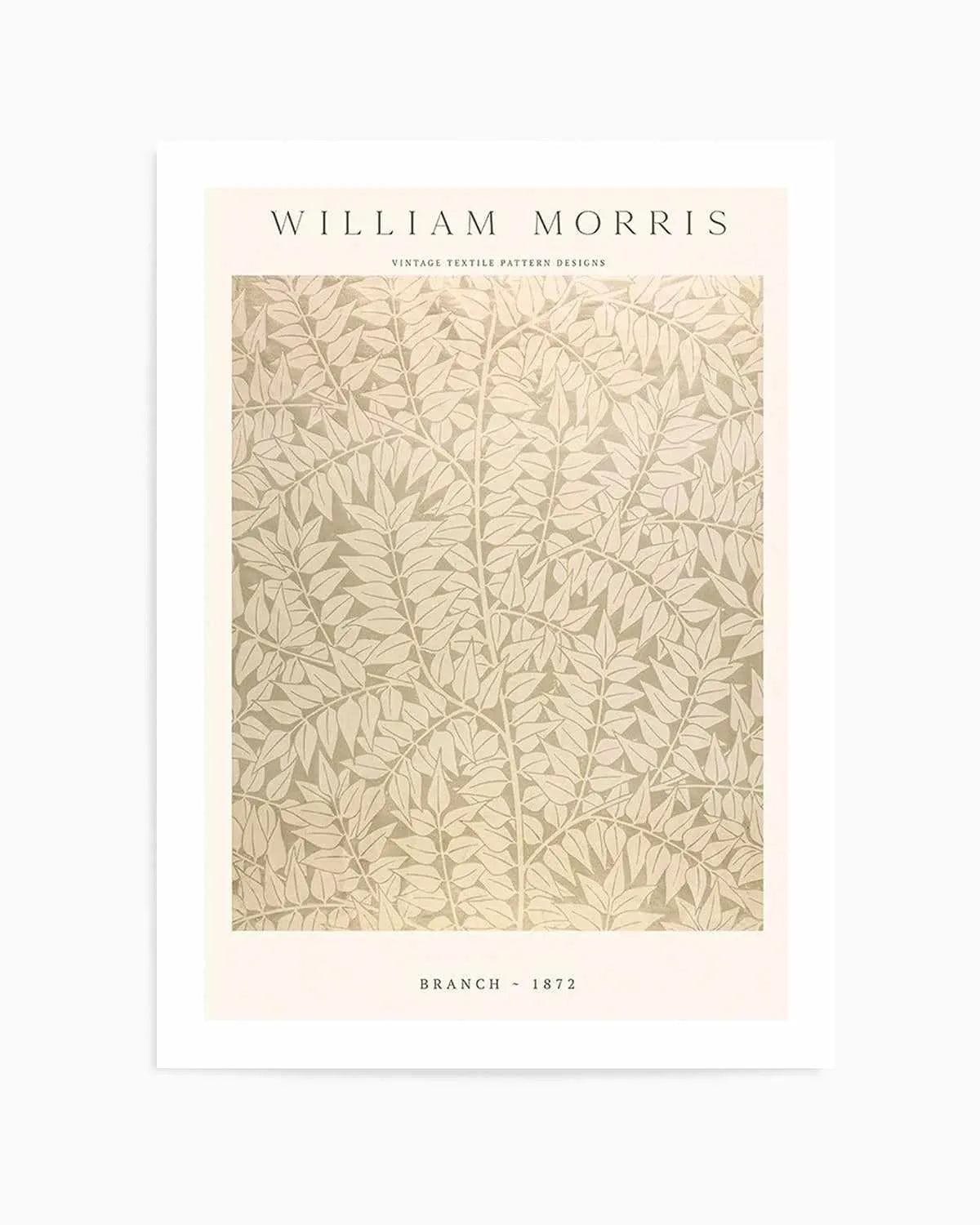 Branch by William Morris Art Print from Olive et Oriel where you can shop wallpaper and artworks online