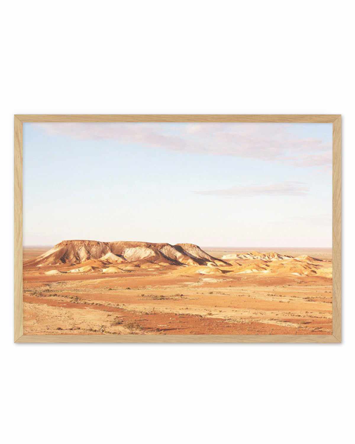 Breakaways, Coober Pedy Art Print