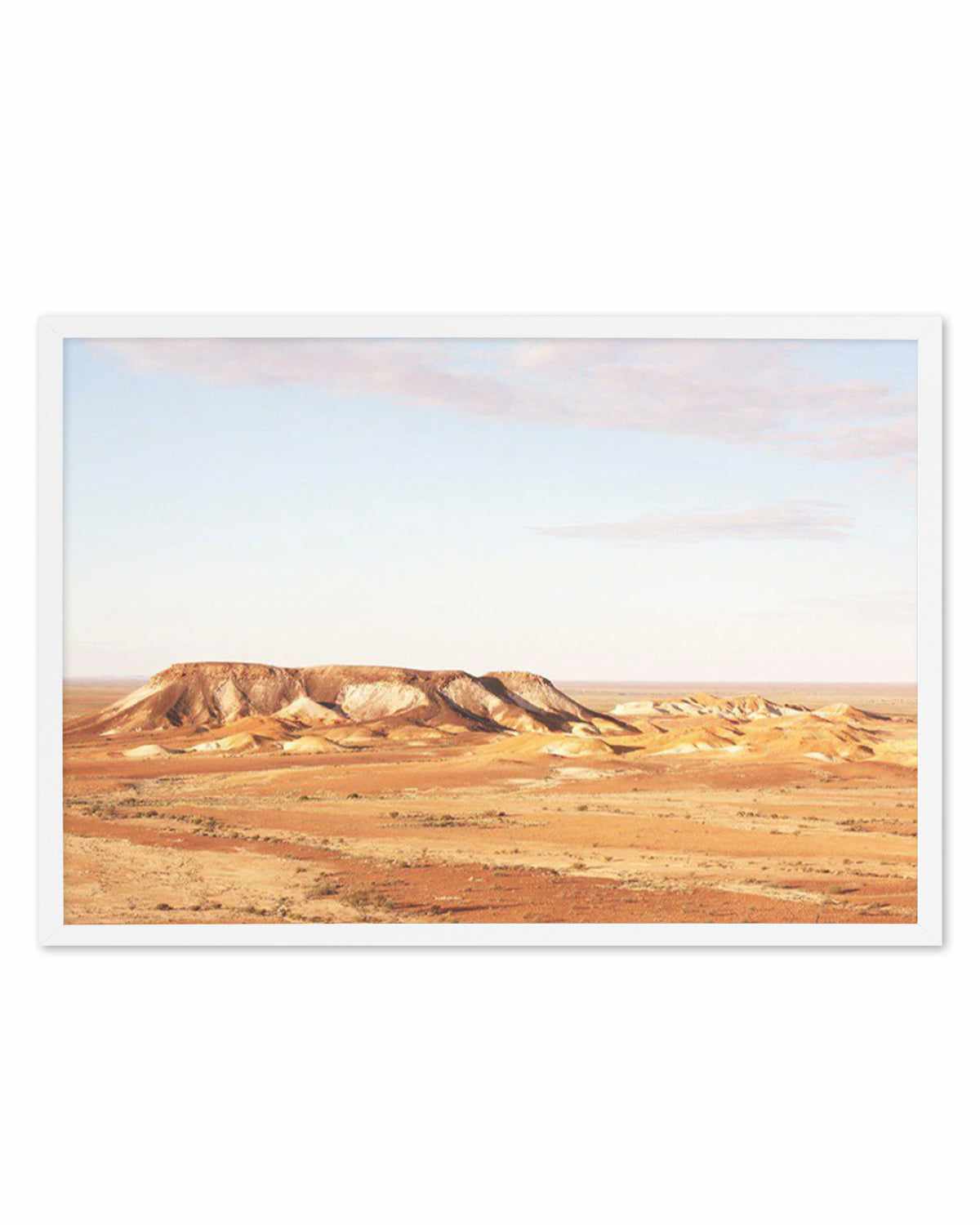 Breakaways, Coober Pedy Art Print