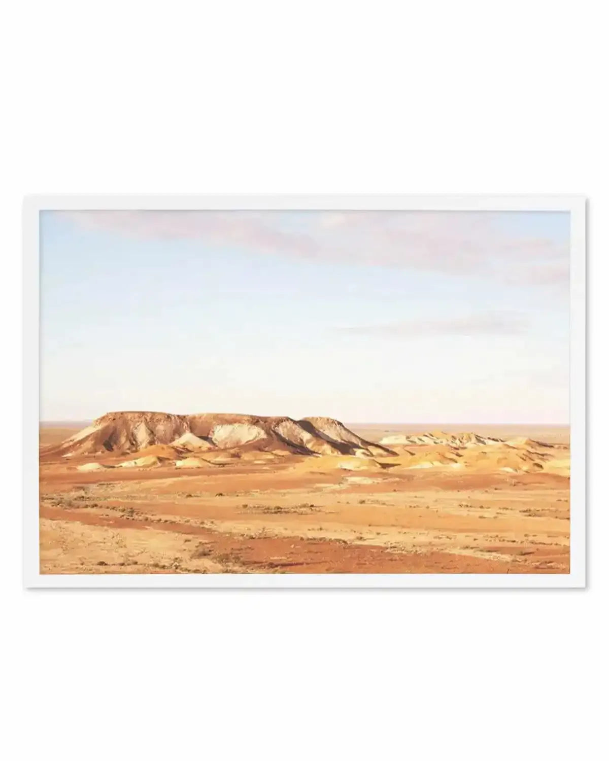 Breakaways, Coober Pedy Art Print from Olive et Oriel where you can shop wallpaper and artworks online