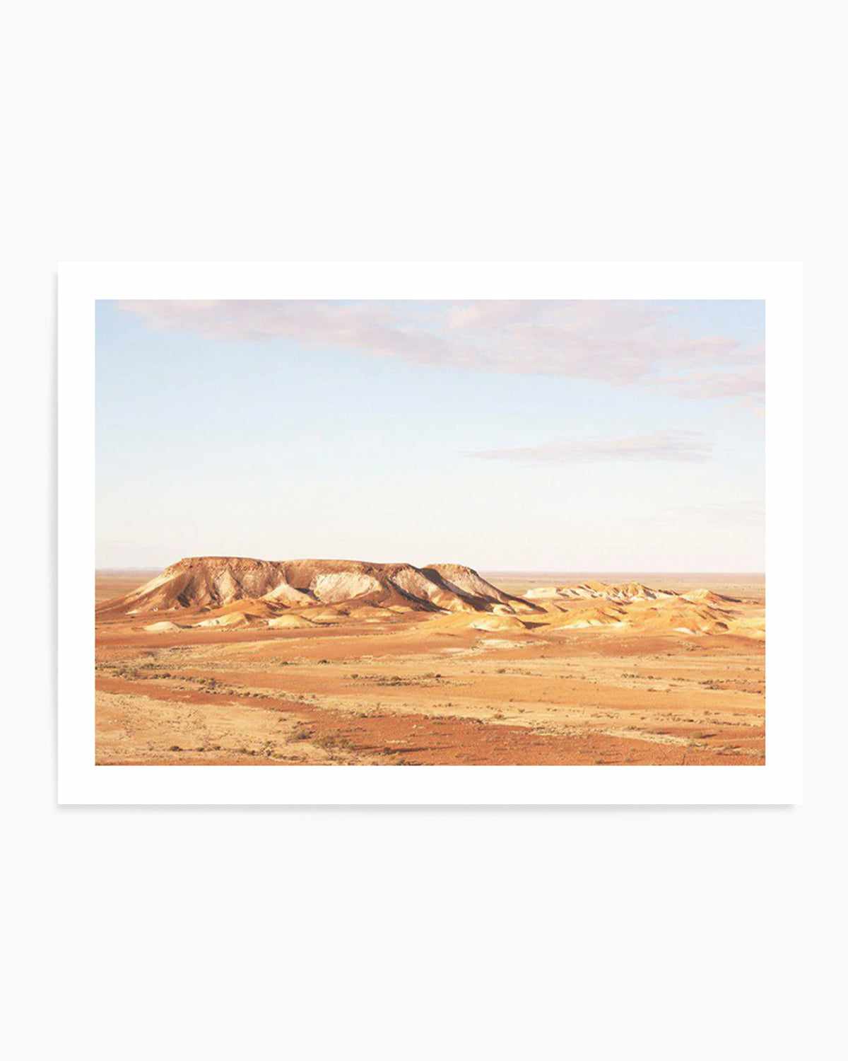 Breakaways, Coober Pedy Art Print