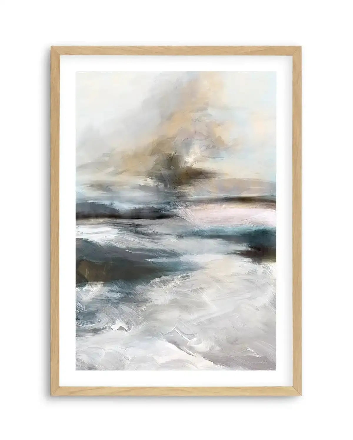 Breakers by Dan Hobday Art Print-PRINT-Olive et Oriel-Dan Hobday-A5 | 5.8" x 8.3" | 14.8 x 21cm-Oak-With White Border-Buy-Australian-Art-Prints-Online-with-Olive-et-Oriel-Your-Artwork-Specialists-Austrailia-Decorate-With-Coastal-Photo-Wall-Art-Prints-From-Our-Beach-House-Artwork-Collection-Fine-Poster-and-Framed-Artwork