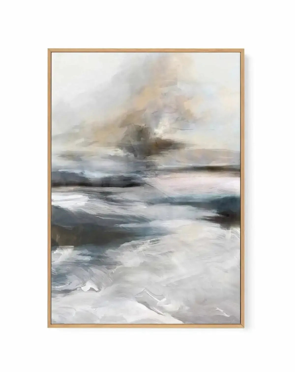 Breakers by Dan Hobday | Framed Canvas Art Print from Olive et Oriel where you can shop wallpaper and artworks online