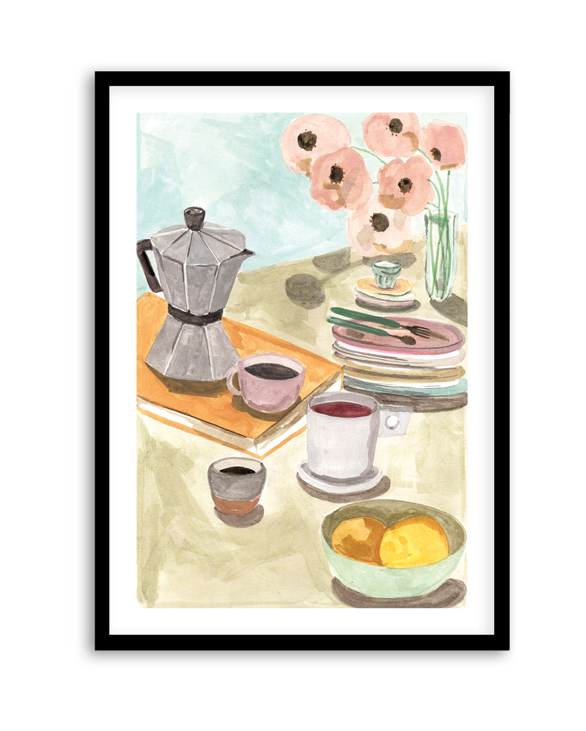 Breakfast Table by Laura Page | Art Print
